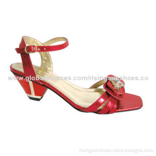 Women's sandals with nice upper design, bright colors for summer, OEM welcome